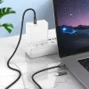 Borofone Cable BX104 Primo - USB Type C - Type C + Lightning - 60W 3A 1 méter fekete - 1. kép