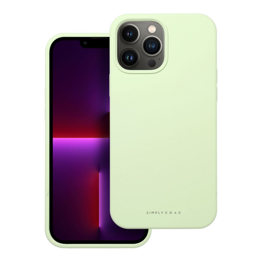 Roar Cloud-Skin tok - iPhone 13 Pro Max Világoszöld tok Roar Cloud-Skin tok - iPhone 13 Pro Max Világoszöld tok