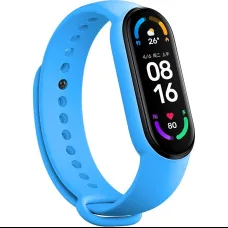 Karszalag Xiaomi Mi Band 5/6/7-hez, kék