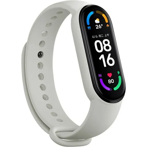 Szürke szíj Xiaomi Mi Band 5/6/7 készülékhez