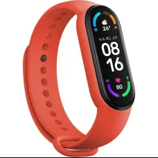 Wristband for Xiaomi Mi Band 5/6/7 red