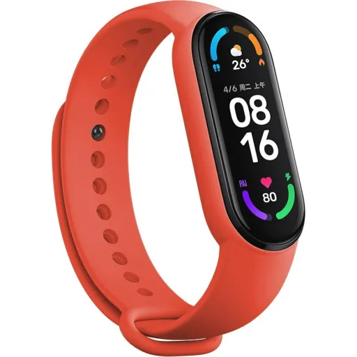 Wristband for Xiaomi Mi Band 5/6/7 red