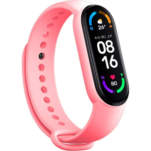 Rózsaszín szíj Xiaomi Mi Band 5/6/7-hez