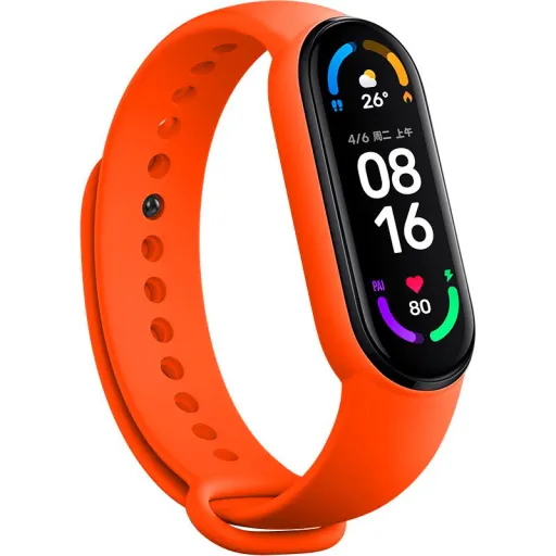 Narancssárga karkötő Xiaomi Mi Band 5/6/7-hez