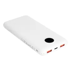 VEGER powerbank 10 000 mAh PD QC3.0 2A 20W L10S (W1105PD) fehér