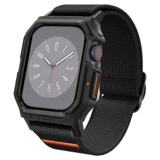 SPIGEN LITE FIT ”PRO” APPLE WATCH 10 (46 MM) MATT FEKETE tok, szíjjal