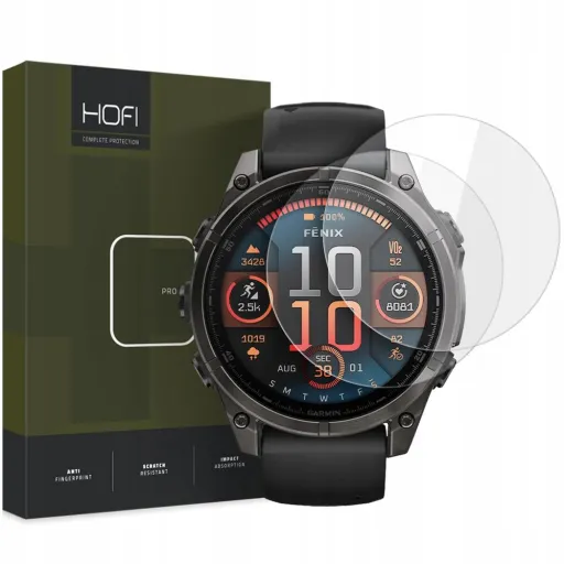 Hofi Glass Pro+ 2-Pack Garmin Fenix 8 (51 mm) kijelzővédő üvegfólia