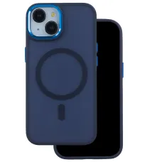 Navy blue Frozen Mag tok iPhone 16 Pro 6,3