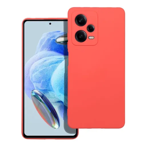 SILICONE tok XIAOMI Redmi Note 12 Pro 5G-hez őszibarack