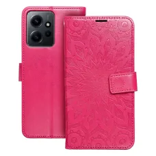 MEZZO fliptok Xiaomi Redmi Note 12 4G mandala magenta tok