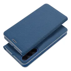 LUNA Fliptok Carbon Xiaomi Redmi Note 12S kék tok