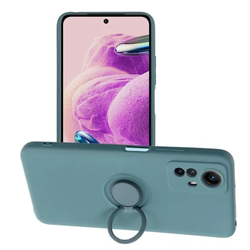 SILICONE RING tok XIAOMI Redmi Note 12S-hez zöld