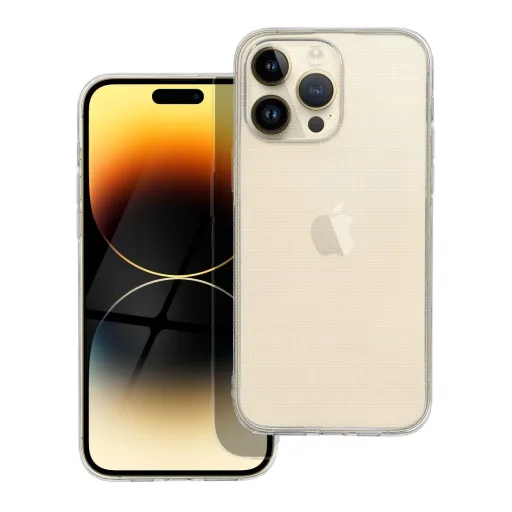 Átlátszó tok 2 mm IPHONE 14 Pro Max (kameravédelem) átlátszó tok