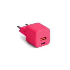 COLORUM fali töltő USB-A + USB-C PD 30W CLS30-AC-02 xMagenta