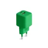 COLORUM fali töltő USB-A + USB-C PD 30W CLS30-AC-04 xGreen - 0. kép