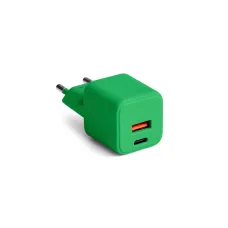 COLORUM fali töltő USB-A + USB-C PD 30W CLS30-AC-04 xGreen