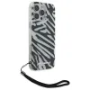 Karl Lagerfeld IML Zebra Pattern & Cord iPhone 16 Pro Max tok - fekete - 1. kép