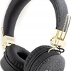 Guess PU Leather 4G Metal Logo BT5.3 sztereó fejhallgató fekete - 0. kép