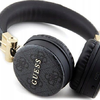 Guess PU Leather 4G Metal Logo BT5.3 sztereó fejhallgató fekete - 2. kép