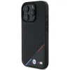 BMW M Perforated Tricolor Line MagSafe tok iPhone 16 Pro - Fekete - 0. kép