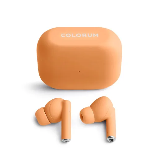 COLORUM TWS Bluetooth fülhallgató CTWS-14 x Peach Fuzz