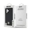 DKNY PU Bőr Ismétlődő Minta Stack Logós MagSafe Tok iPhone 16-hoz Fekete Tok - 4. kép