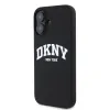 DKNY Liquid Silicone Arch Logo MagSafe tok iPhone 16 Plus Fekete - 1. kép