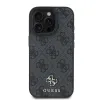 Guess PU 4G Small Metal Logo MagSafe tok iPhone 16 Pro Szürke - 0. kép