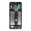 LCD kijelző + Érintőegység + Előlapi borítás Samsung A326 Galaxy A32 5G fekete (CDOT verzió) - 0. kép