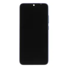 LCD kijelző + Érintőegység + Előlap Xiaomi Redmi Note 7 kék