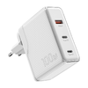 Essager ECT2CA-ZXB02-Z GaN 100W 2C+A fali töltő (fehér) - 4. kép