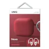 Uniq Nexo tok AirPods 3 + szilikon fülkampó - piros - 3. kép