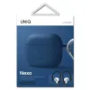 Uniq Nexo tok AirPods 3 + Fülkampók szilikon - kék - 3. kép