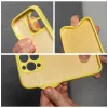 SILICONE 2mm tok iPhone 14 Pro citrom - 2. kép