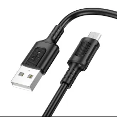 Borofone Kábel BX111 Feliz - USB - Micro USB - 2,4A 1 méter fekete