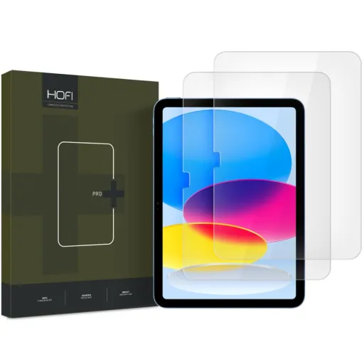 HOFI GLASS PRO+ EDZETT ÜVEG 2-PACK IPAD 10.9 10 / 2022 ÁTTETSZŐ üvegfólia