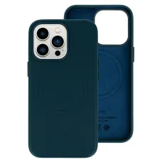 MagSafe bőrtok iPhone 16 Pro Max Navy tok