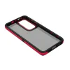 Crystal fekete tok Samsung Galaxy S24 piros színben tok - 2. kép