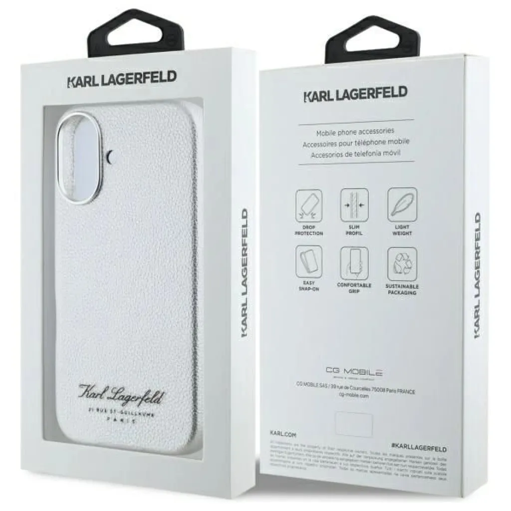 iPhone 16 6.1" Karl Lagerfeld KLHCP16SPGWCMKHG tok - 8