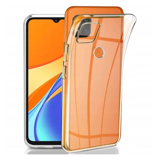 ULTRA SLIM 0,5 mm fliptok Xiaomi Redmi 9C átlátszó tok