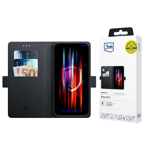 iPhone 16e 3mk fliptok - Fekete iPhone 16e 3mk fliptok - Fekete