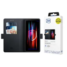 3mk Wallet tok Sony Xperia 10 V - Fekete