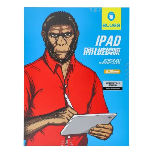 5D Mr. Monkey Glass - iPad Pro 10.5 átlátszó (Strong HD) üvegfólia