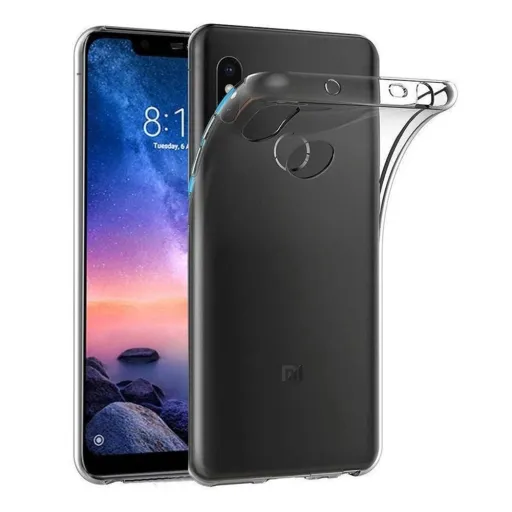 ULTRA SLIM 0,5 mm hátlap tok Xiaomi Redmi 6 Pro / Mi A2 Lite átlátszó tok ULTRA SLIM 0,5 mm hátlap tok Xiaomi Redmi 6 Pro / Mi A2 Lite átlátszó tok