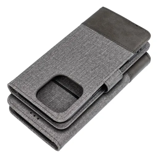 GOMMA fliptok iPhone 16 szürke tok