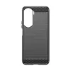 Carbon Case szilikon tok Honor 90 Lite-hez - fekete - 1. kép