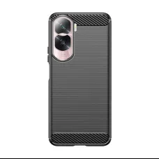 Carbon Case szilikon tok Honor 90 Lite-hez - fekete