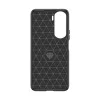 Carbon Case szilikon tok Honor 90 Lite-hez - fekete - 2. kép