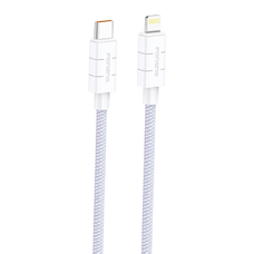 Foneng XS02 PD27W Lightning USB kábel, 1,2m (lila)