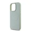 Guess PU Grained Classic Logo MagSafe tok iPhone 16 Pro Zöld - 2. kép